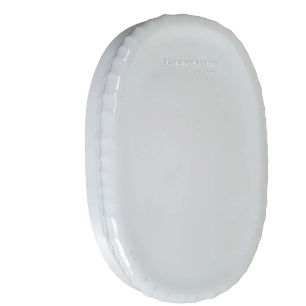 Vntg Corning Ware French White F-15-B casserole dish. 475 mL